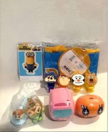 가챠 짱구는 못말려 호빵맨 메메치 미니언즈 묶음 판매
