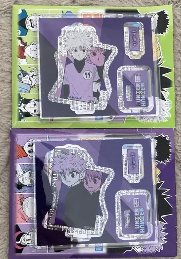 HUNTER x HUNTER 아크릴 피규어 컬렉션 키루아 2개 세트