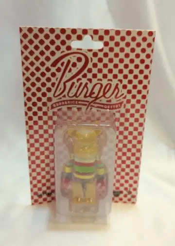 MEDICOMTOY BE@RBRICK Burger GETTRY 100%