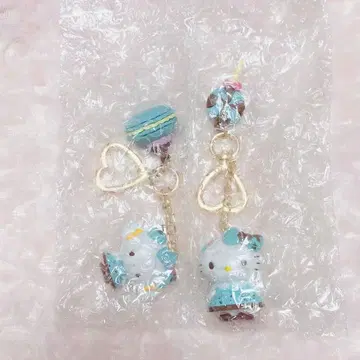 산리오 시크릿 마스코트 참 초코 민트 키티 코기뮨