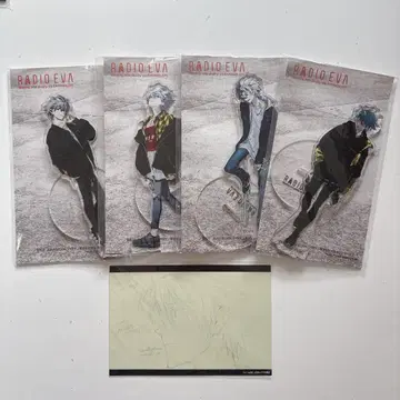 에반게리온 RADIO EVA 아크릴 스탠드 엽서 나기사 카오루