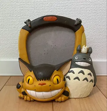 스튜디오 지브리 이웃집 토토로 사진 프레임 고양이 버스 타고