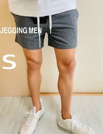 JGG.Men 제깅맨 스키니 맨투맨 하프 팬츠 dsb