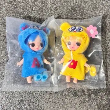 타카라토미 쁘띠 리카짱 나루미야 나카무라군 하나짱 2체 세트