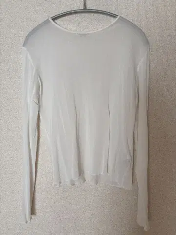 BEAUTY&YOUTH 화이트 긴팔 상의