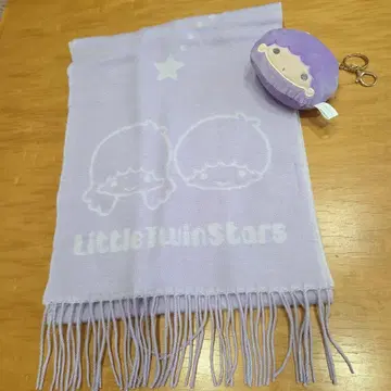 리틀트윈스타 스카프와 키링 세트 마스코트 2종 세트