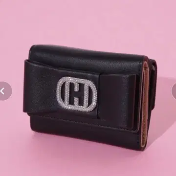 JILL by JILL STUART 블랙 3단 폴더형 지갑