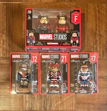 마블 스튜디오 베어브릭 5체 세트