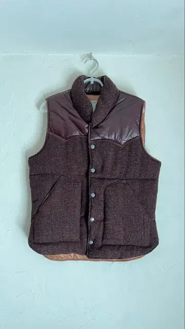 Harris Tweed 해리스 트위드 다운 베스트
