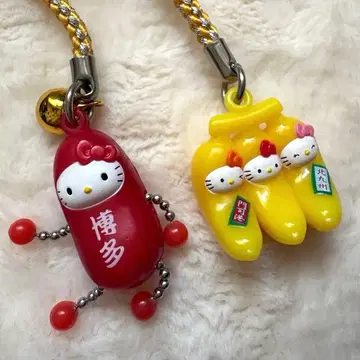 지역 한정 키티 스트랩 하카타 명란젓 기타큐슈 모지코 바나나