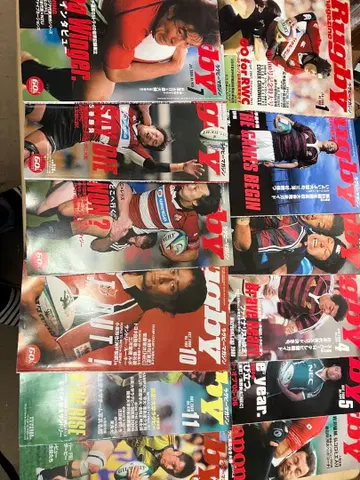 럭비 매거진 2006년 1월호 ~ 12월호 별책 부록 없음 본지 12권