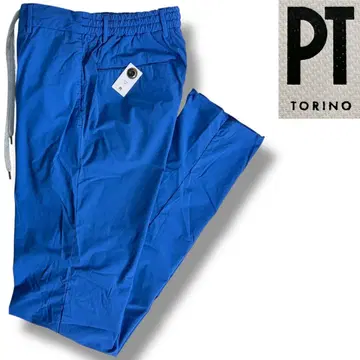 J3028 새상품 PT torino 슈퍼 스트레치 조거 팬츠 파랑 46