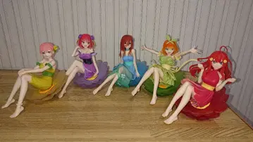 5등분의 신부 Bloo me! 피규어 전 5종 세트 박스 없음