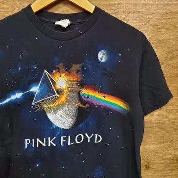 Pink Floyd 밴드 티셔츠 블랙 M 사이즈 멕시코제