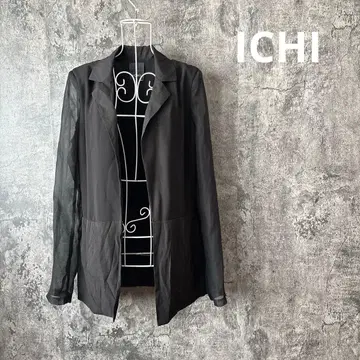 ICHI 이치 CONSTANCE 블루종 셔츠 비침 시어 소재