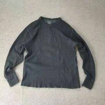 L.L.Bean 헨리넥 롱T 그레이 L 긴팔 i