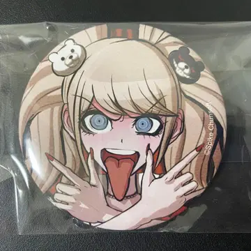 단간론파 에비텐 캔뱃지 에노시마 쥰코 정품 블랙