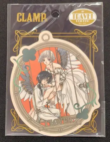 CLAMP 전시회 한정 판매 CLOVER 트래블 스티커