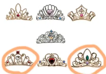 디즈니 스토어 프린세스 시크릿 티아라 재스민 벨