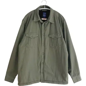 BACK NUMBER 백넘버 속기모 셔츠 자켓 L 카키