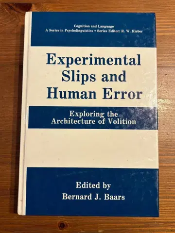 Experimental Slips and Human Error