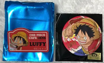 원피스 파르코 콜라보 카페 배지 세트 루피