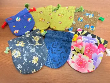 목화 패브릭 소재 복조리 핸드메이드