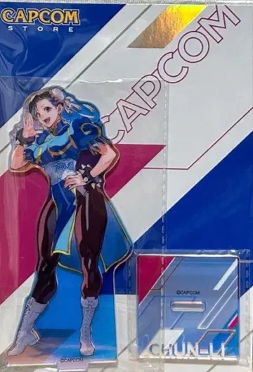 [ 캡콤 스토어 한정판 홀로그램 아크릴 스탠드 춘리 ]