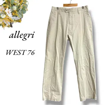 allegri 팬츠 허리 76 베이지 그레이 럭셔리 하의 4389