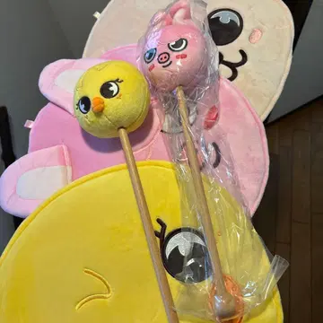 스키즈 부채 커버 3개, 어깨 안마봉 2개