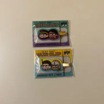 골든 카무이 지롤리 앞머리 헤어 클립 오가타&바실리,츠키시마&코이토