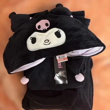 미사용 택 포함 쿠로미 셋업 인형옷 파자마 룸웨어 산리오