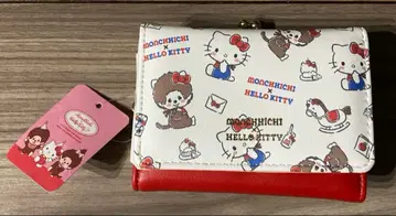 몬치치 x 헬로키티 콜라보 지갑 가마구치 새상품 산리오 키티