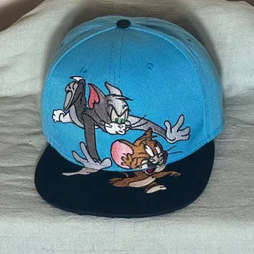 톰과 제리 자수 캡 모자 스냅백 TOM and JERRY 애니메이션