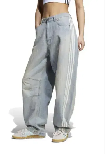 adidas 데님 집 팬츠 라이트 데님