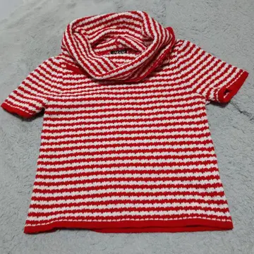 아그네스 베이 반팔 니트 스웨터