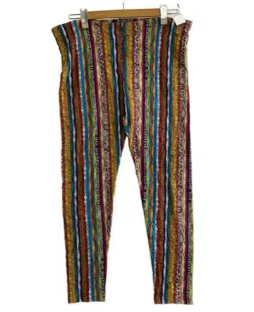 COOGI SPORT 멀티 컬러 스트라이프 팬츠 쿠지