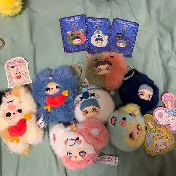 babyThree, 메이메이, 리라 봉제 인형 키링 묶음 판매