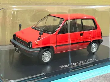 아셰트 일본산 명차 1/24 혼다 시티 1981 미니카 구형 자동차