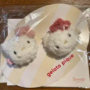 산리오 하우스 젤라토 피케 헤어 클립 헬로키티