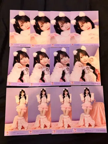 이코라부 오타니 에미리 고양이 의상 브로마이드 세트