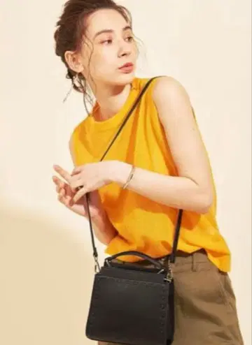 BEAUTY&YOUTH 2WAY 숄더백 블랙