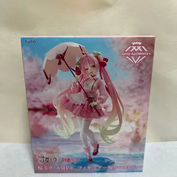 하츠네 미쿠 AMP 큐어 피규어 벚꽃 드레스 ver.