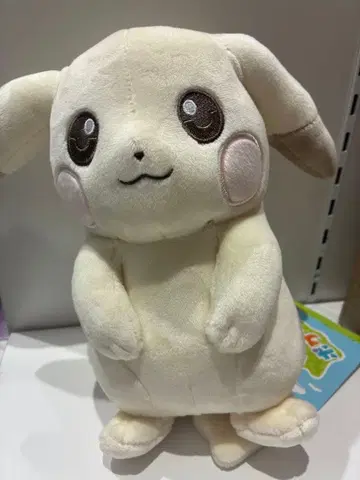포코아 포켓몬 봉제 인형 피카츄 옅은색 포켓몬 센터 한정판 새상품