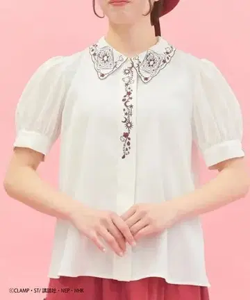 axes femme 카드캡터 사쿠라 블라우스 크로우 카드 빨간색