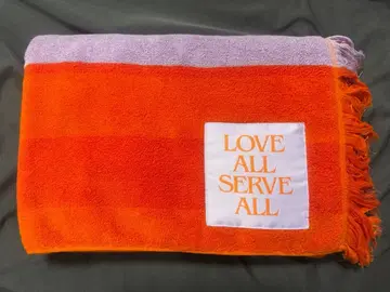 후지이 카제 LOVE ALL SERVE ALL 타월