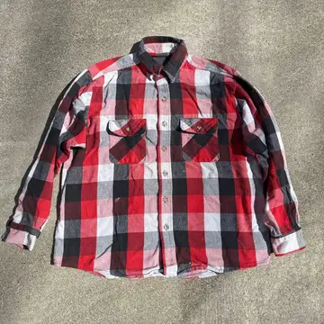 빈티지 FIVE BROTHER 파이브브라더 좋은 배색 플란넬 셔츠