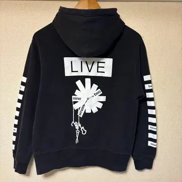 넘버나인 프린트 후드티