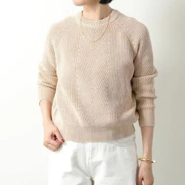 DEMYLEE 첼시 크루넥 코튼 니트