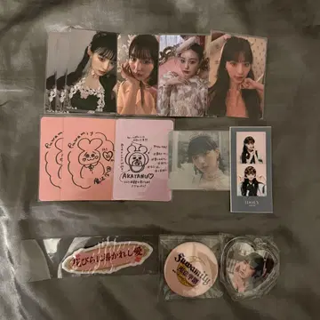 츠루시마 노아 노아냥 트레이딩 카드 스티커 굿즈 묶음 판매